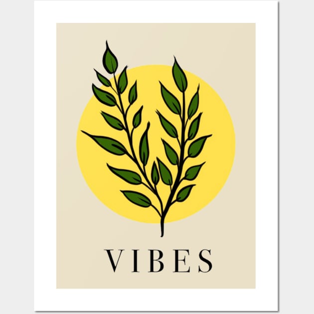 Plant Vibes Wall Art by Indicat